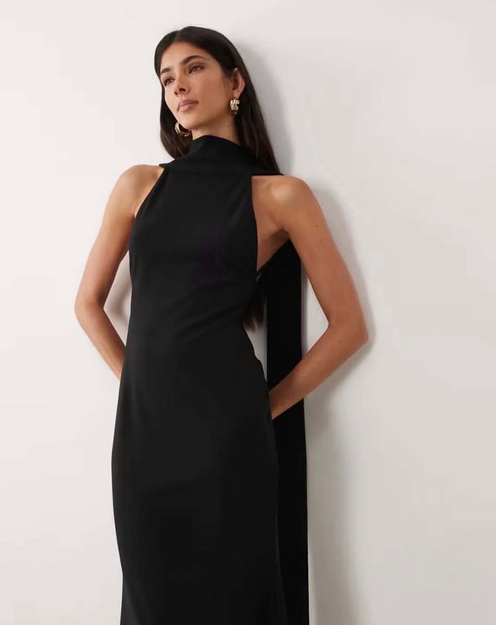 Robe longue dos nu